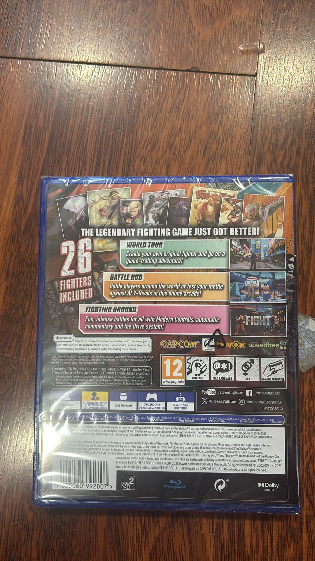 Street Fighter 6 Years 1-2 - Fighters Edition PS4/PS5 UK Street Fighter 6 Years 1-2 - Fighters Edition PS4/PS5 UK